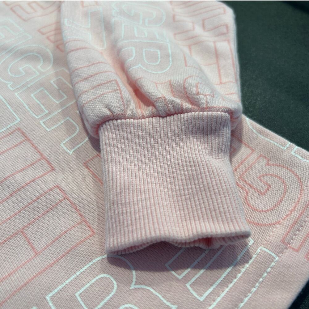 Tommy Hilfiger Logo Crewneck Sweatshirt, Pink, Toddler Girl 2T - Picture 3 of 6